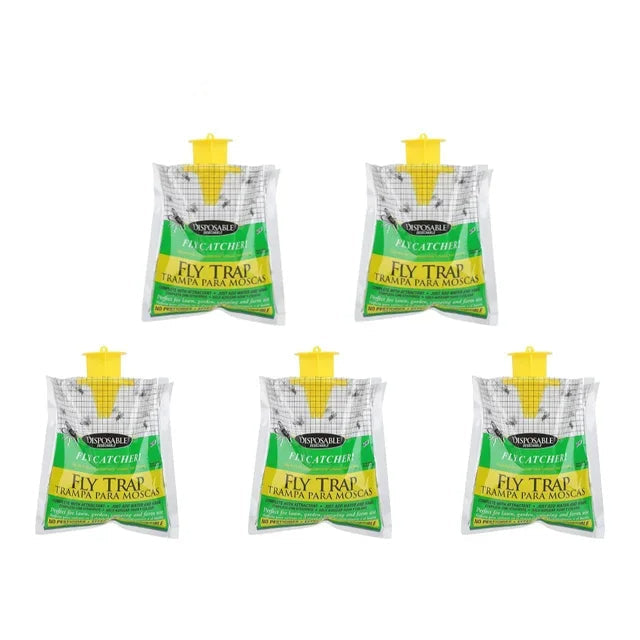 Eco Disposable Outdoor Fly Trap - alternate angle