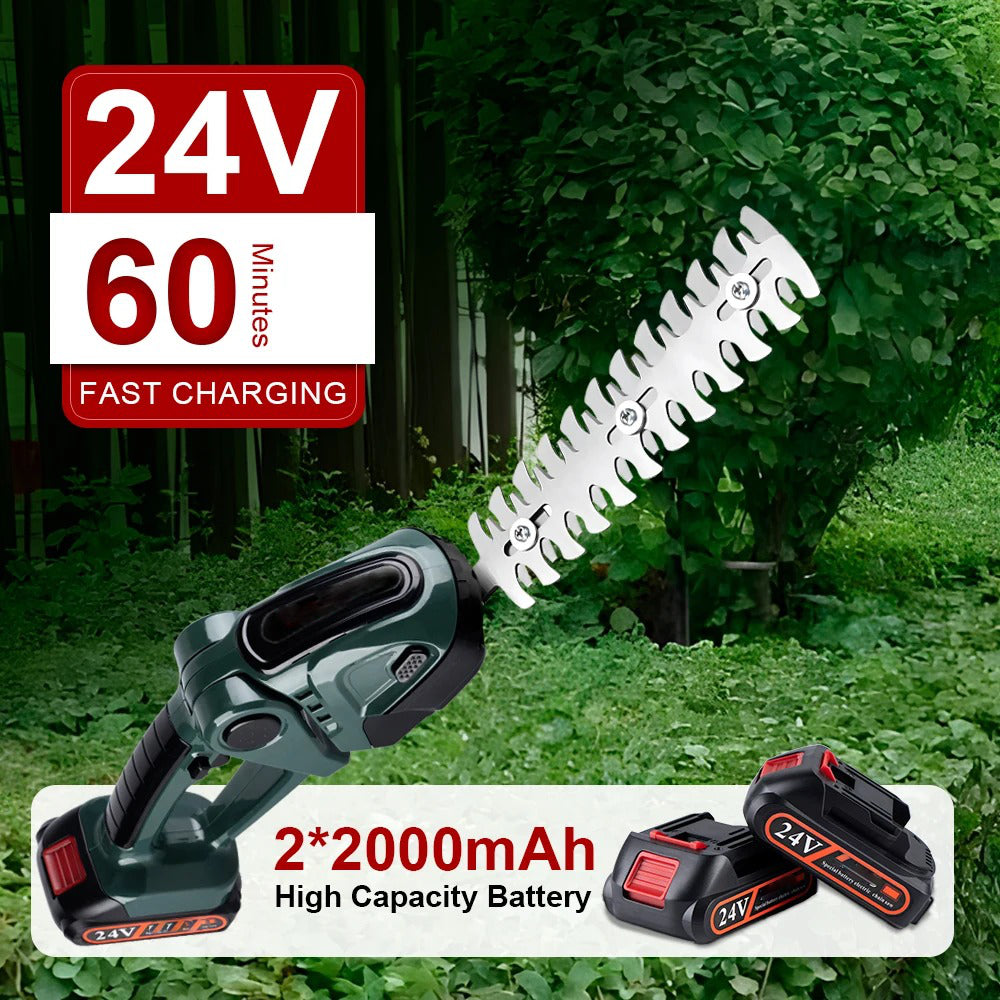 Cordless Hedge Trimmer - alternate angle