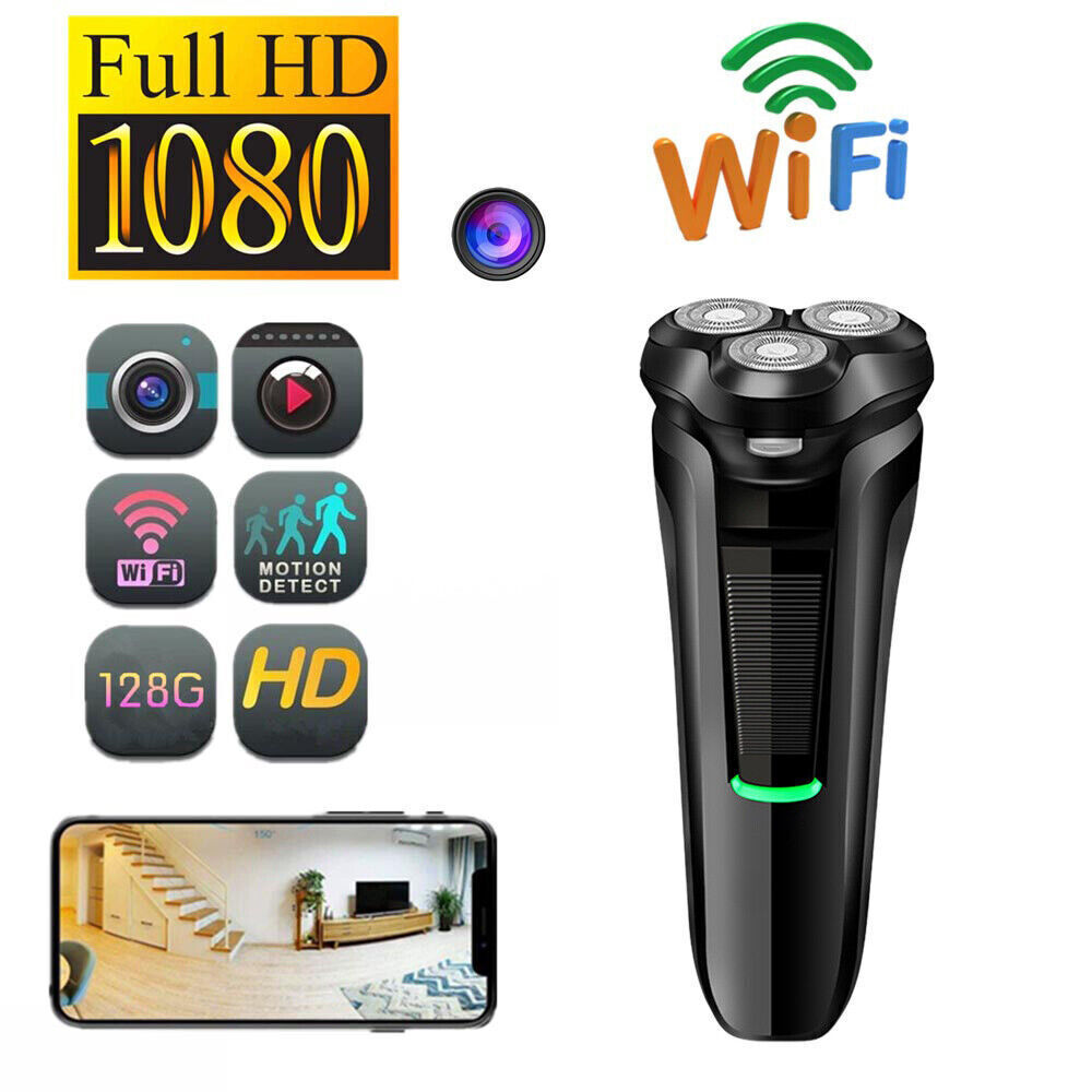 WiFi Smart Shaver Hidden Security Camera - 1080p HD - detail