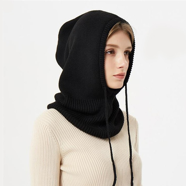 Bonnet d'hiver tricoté en cachemire