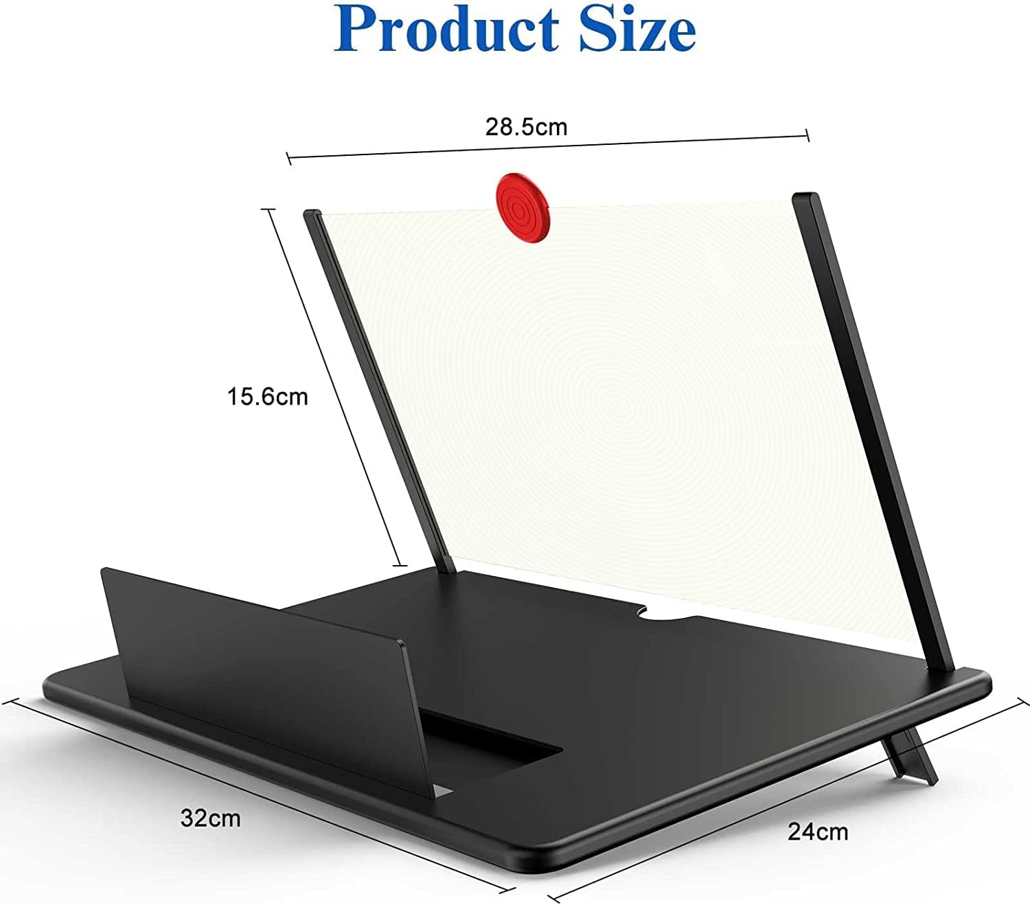 Puchica 16" HD Phone Screen Magnifier - in use