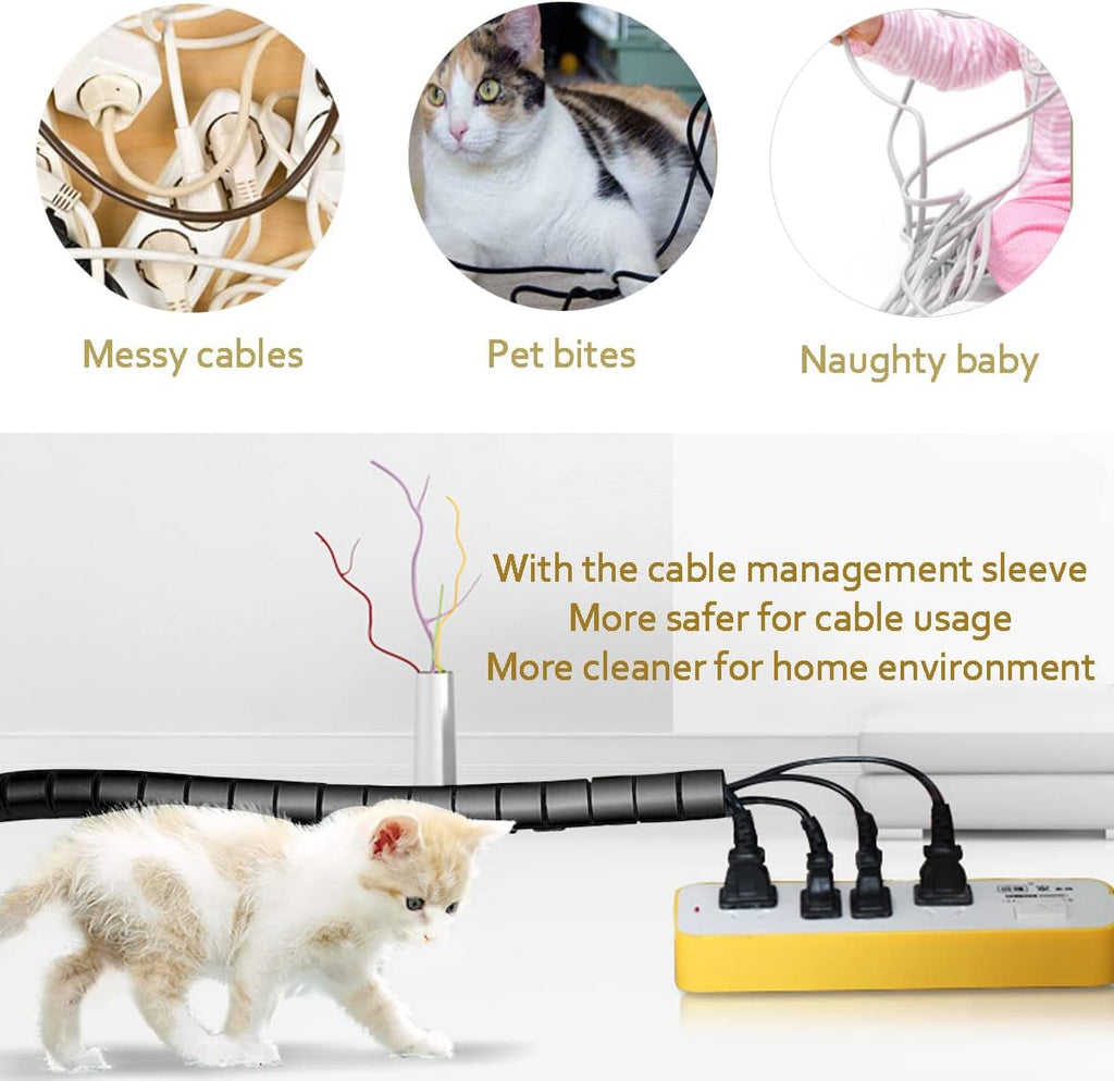 Cable Organizer For Desk - alternate angle