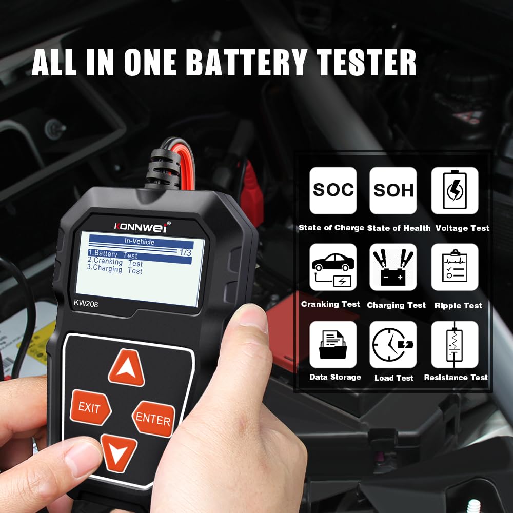 Car Alternator Battery Tester - detail