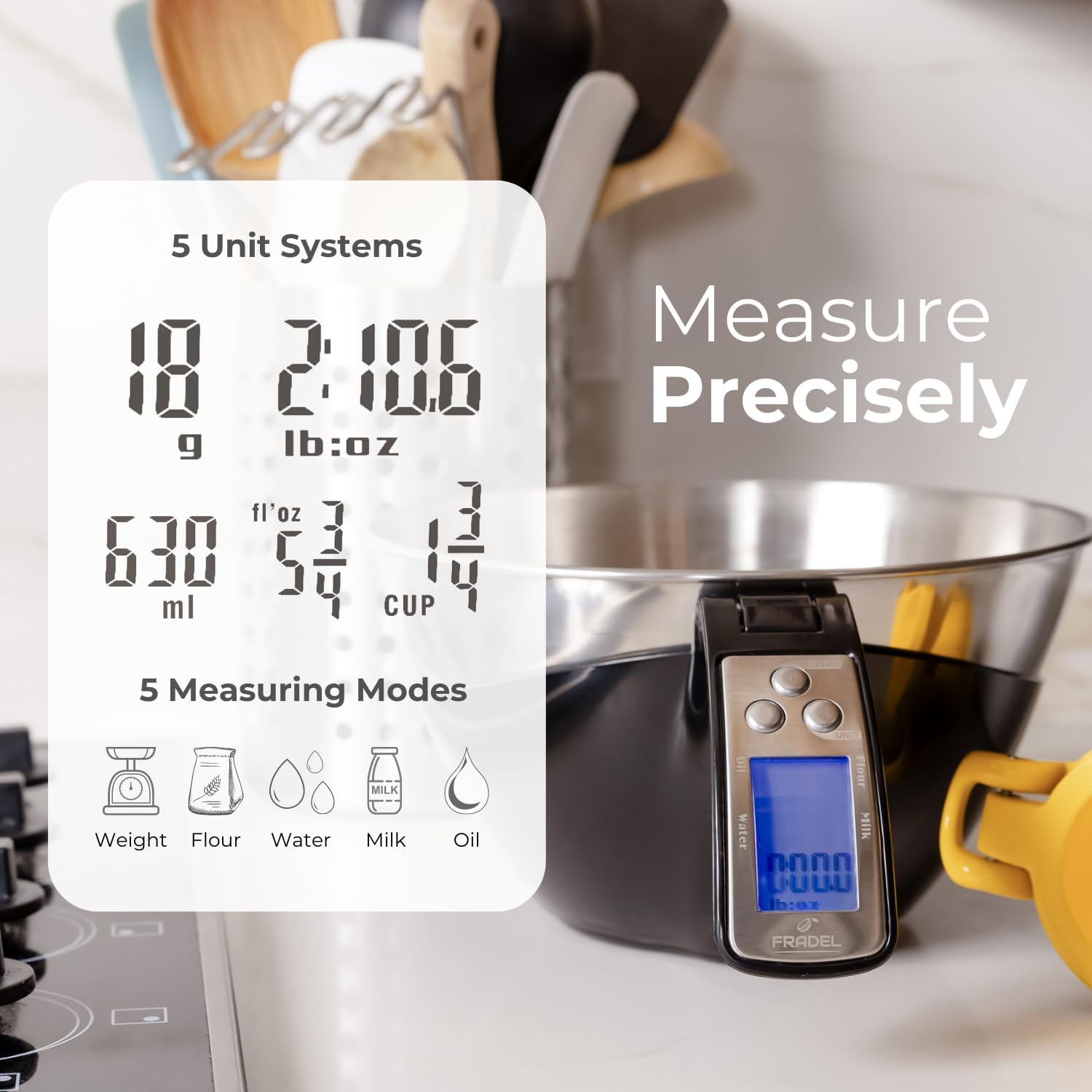 Digital Measuring Cup Scale - detail