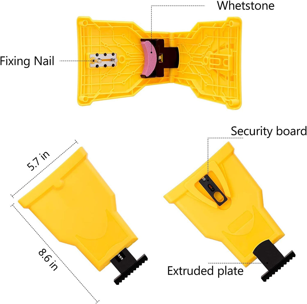 Chainsaw Teeth Sharpener - alternate angle