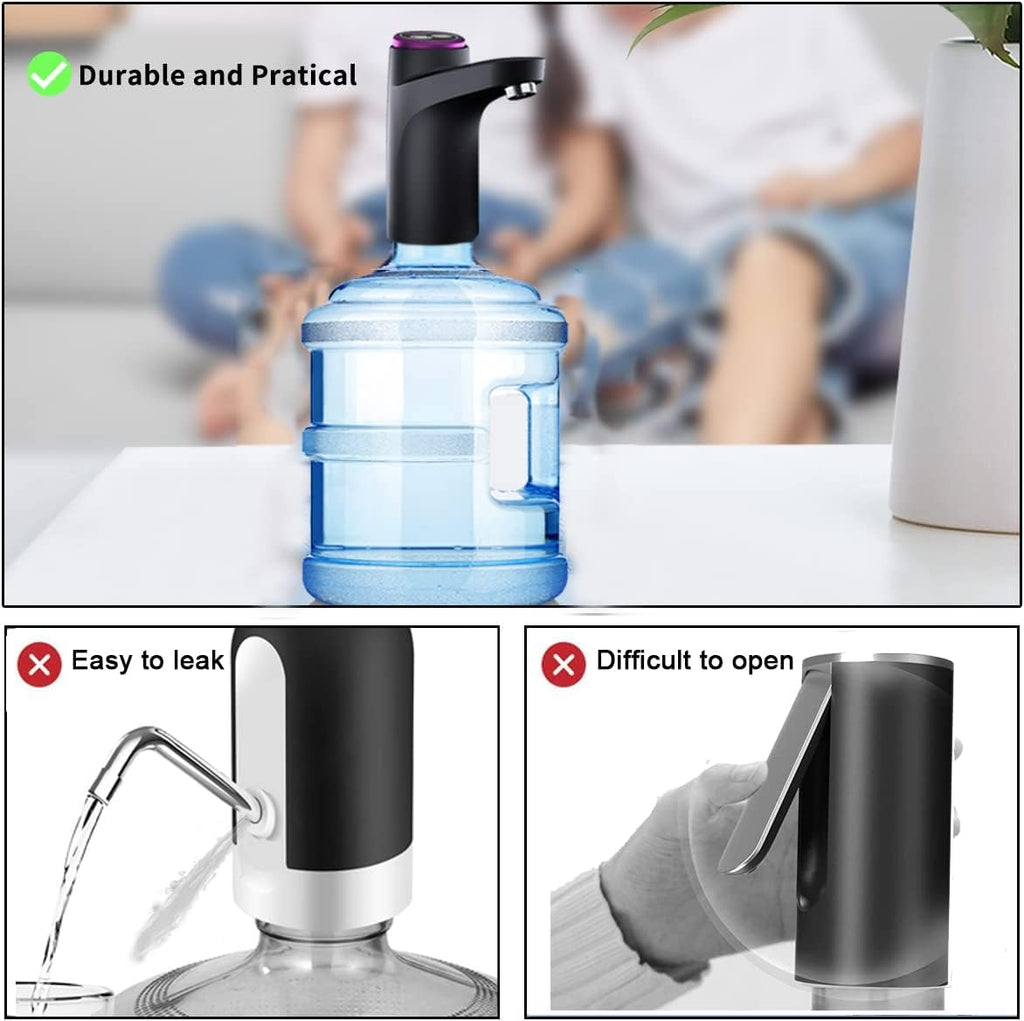 Electric Water Bottle Pump Dispenser - alternate angle