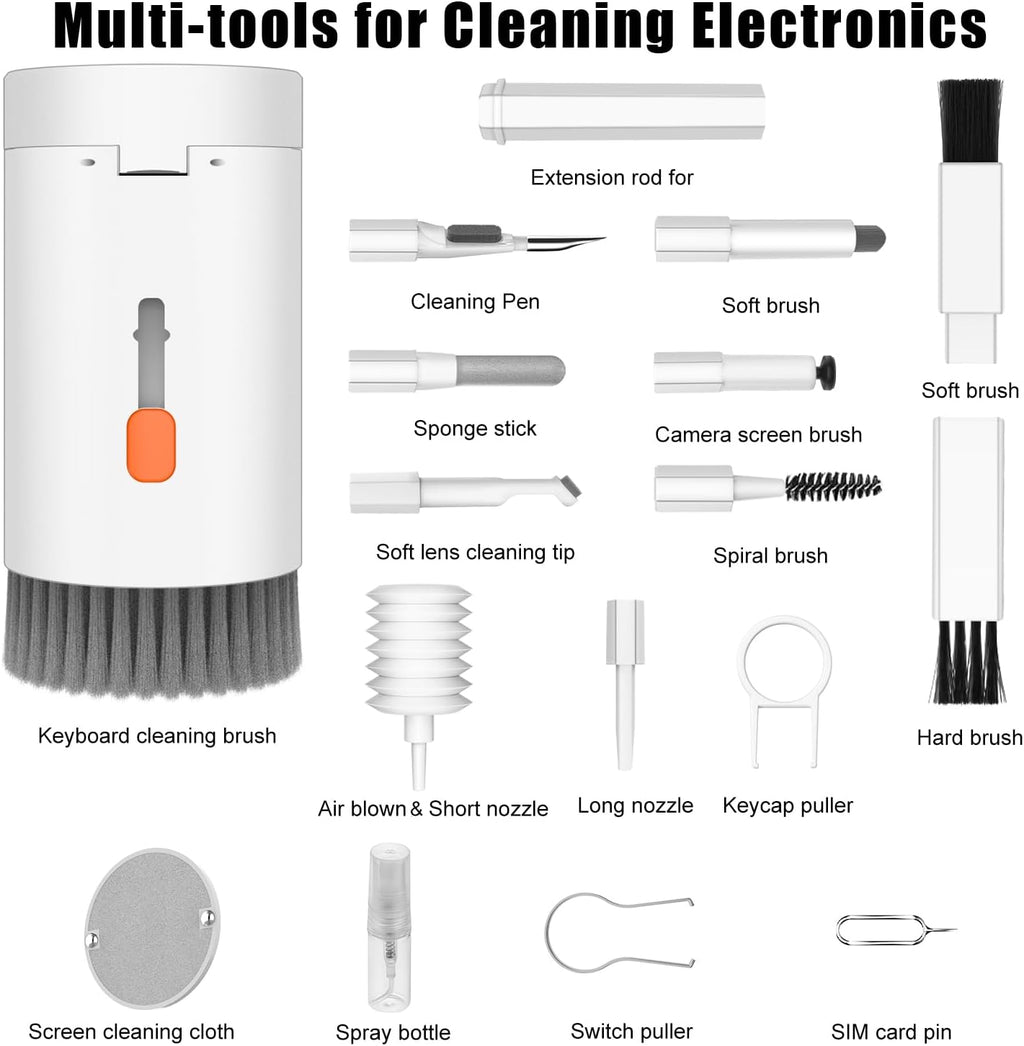 20-In-1 Keyboard Earbuds Cleaning Kit - alternate angle
