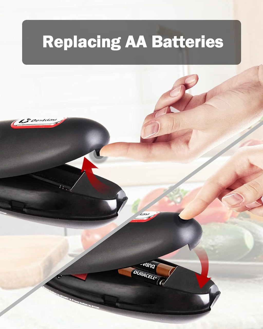 Electric Automatic Can Opener For Kitchen - detail