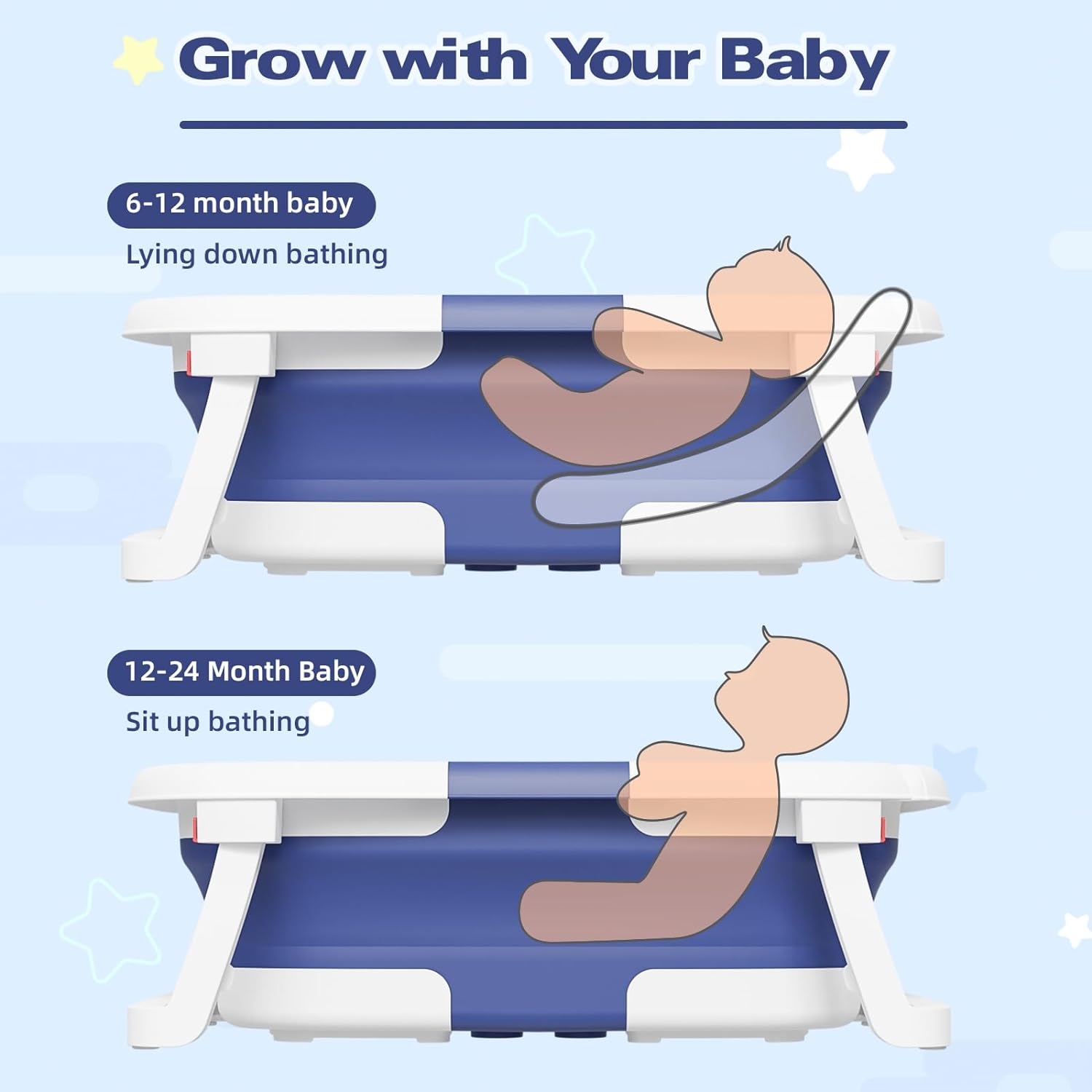 Baby Bath Tub - alternate angle