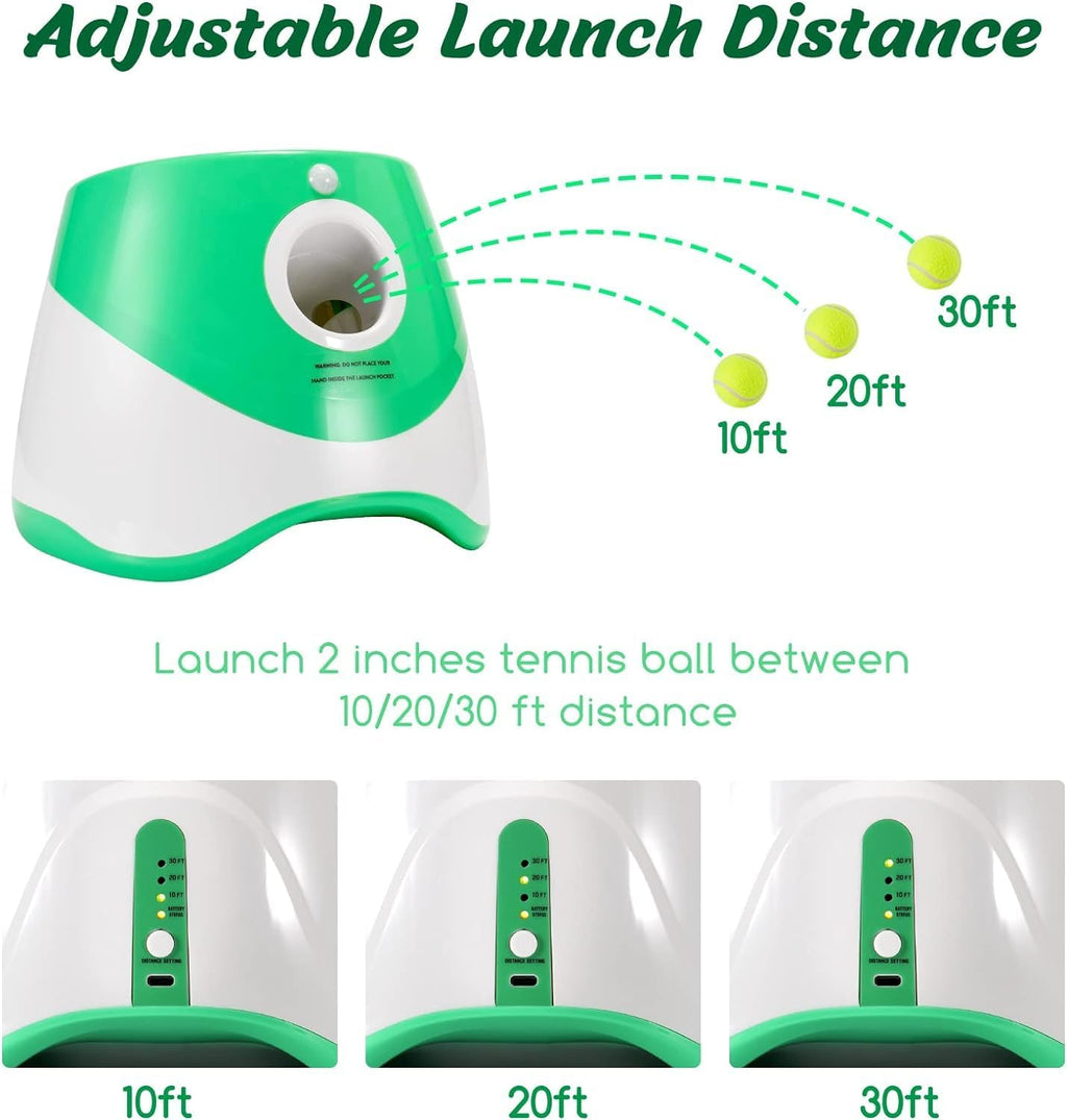 Automatic Dog Ball Thrower With 3 Distance Settings - detail