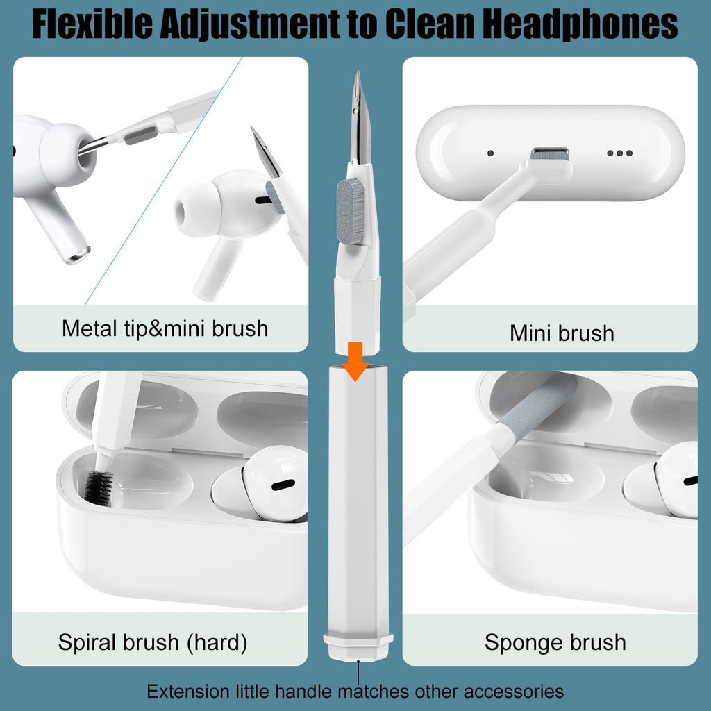 20-In-1 Keyboard Earbuds Cleaning Kit - detail