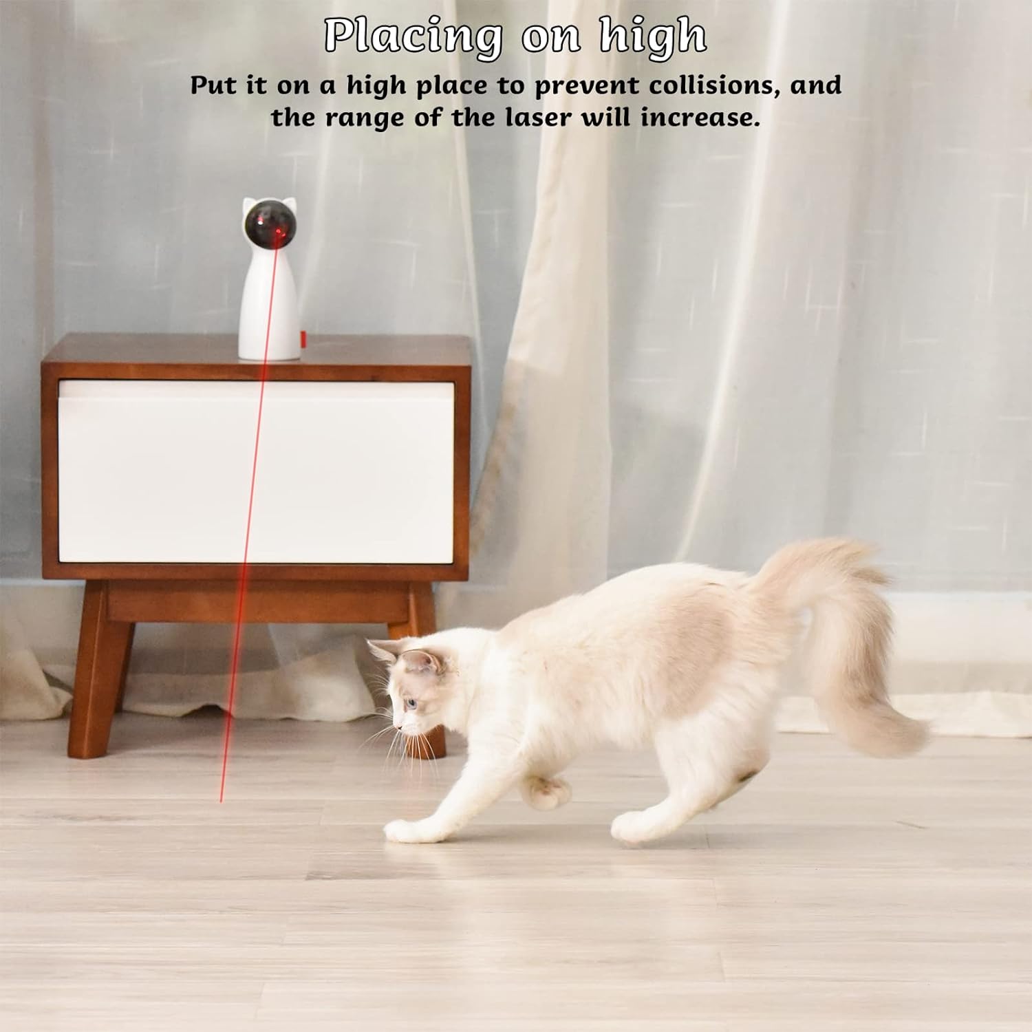Cat Laser Toy - alternate angle