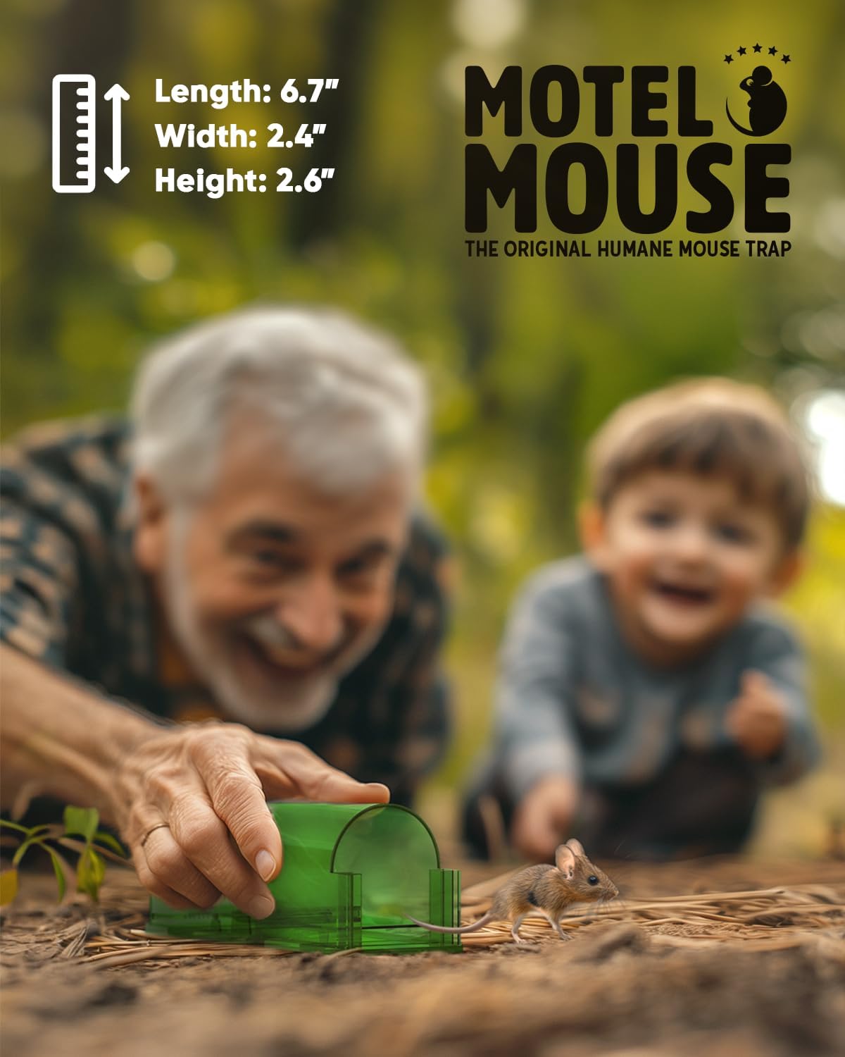 4-Pack Mouse Trap - alternate angle