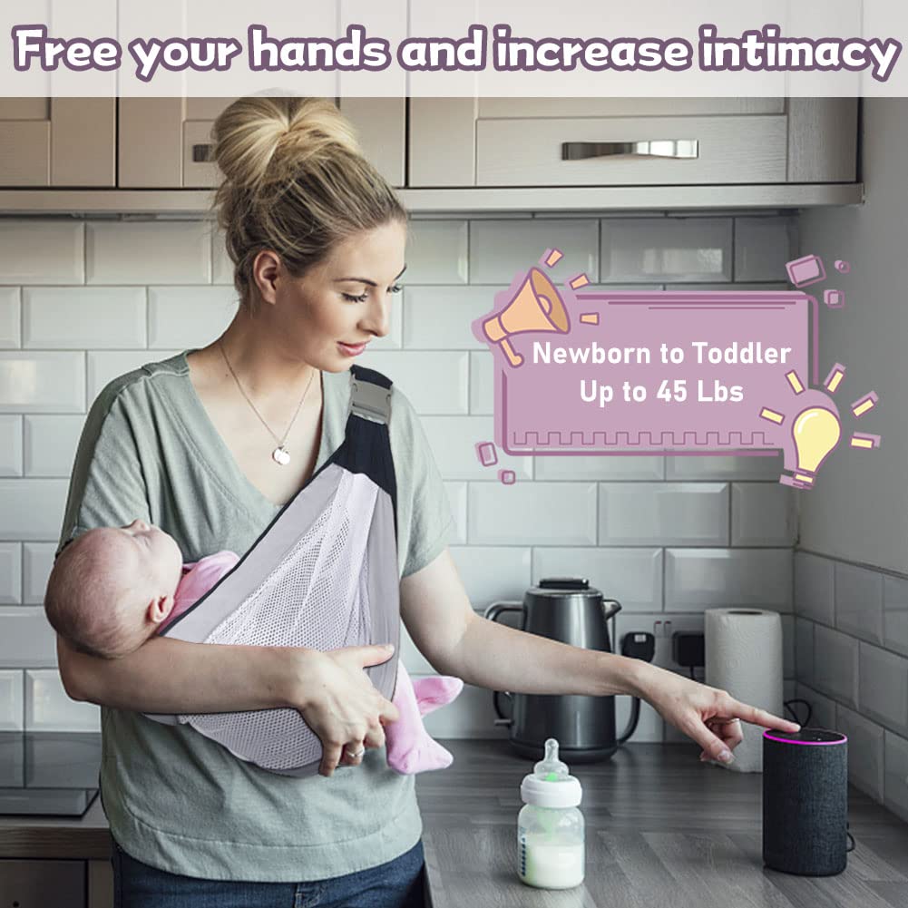 Child Baby Carrier Wrap - in use