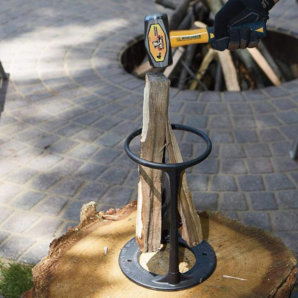 Cast Iron Manual Firewood Splitter - detail