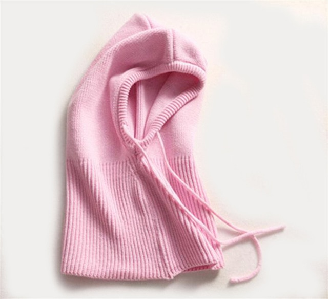 Cashmere Winter Knitted Hat - alternate angle
