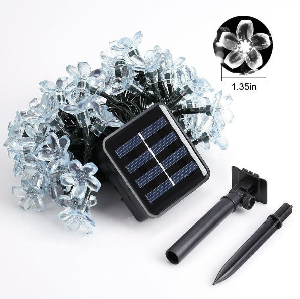 Solar Cherry Blossom Lights All Weatherproof - alternate angle