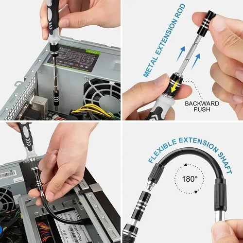 115-in-1 Bit Screwdriver Set - alternate angle