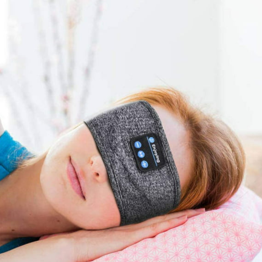 Easy Wear Sports / Sleep Bluetooth Headphones Headband - alternate angle