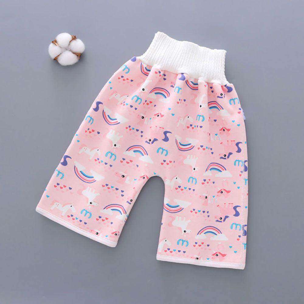 Comfy Leak-Proof Urine Training Pants for Babies - in use