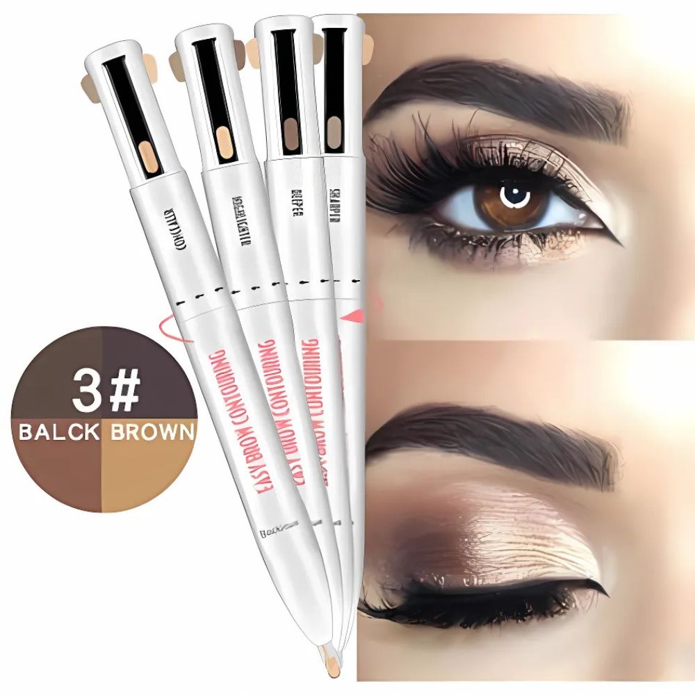 4-in-1 Eyebrow Pen - Shape, Fill, Conceal & Highlight - detail