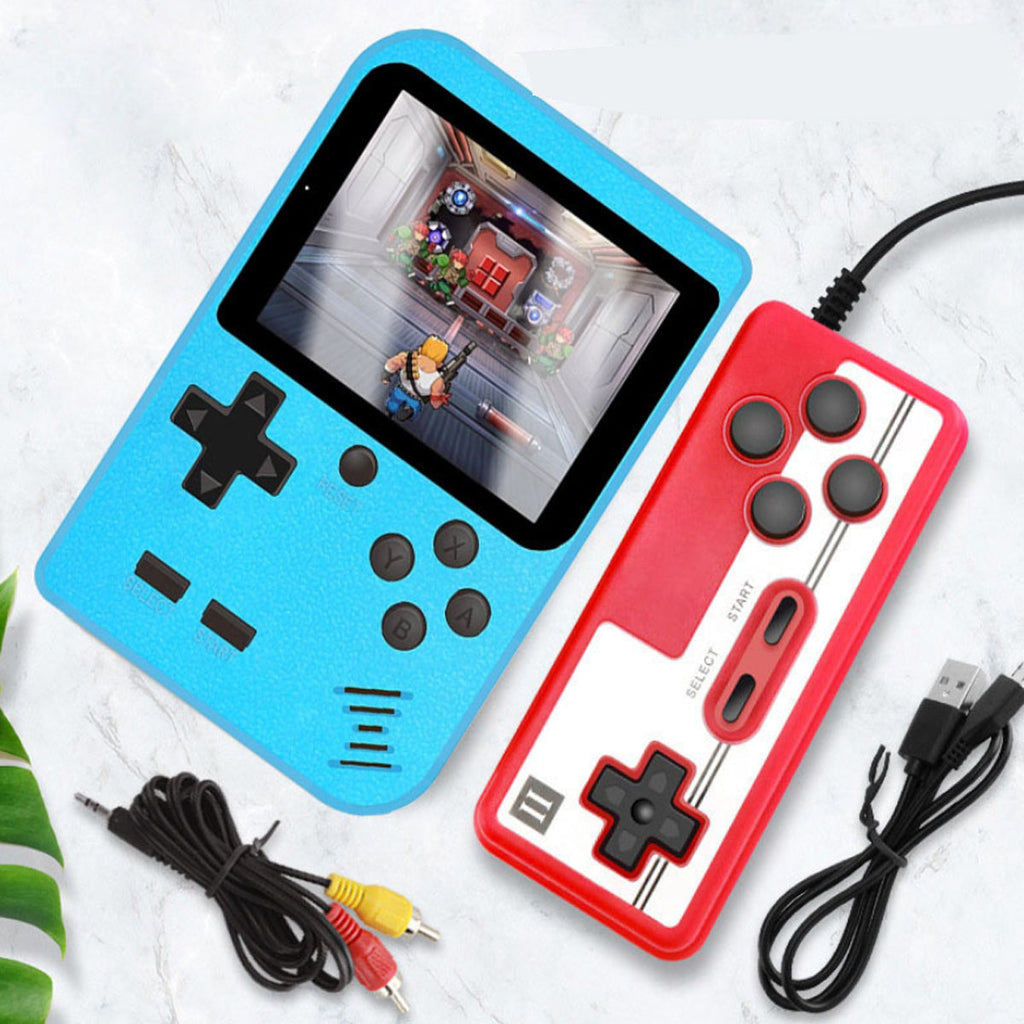 Portable Game Pad With 400 Games Included + Additional Player Controller, Portable