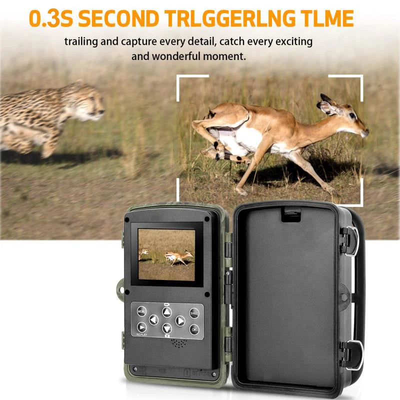 Advanced Night Vision Trail Camera - in use