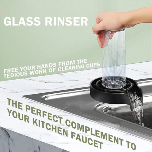 High Pressure Kitchen Sink Cup Rinser - alternate angle