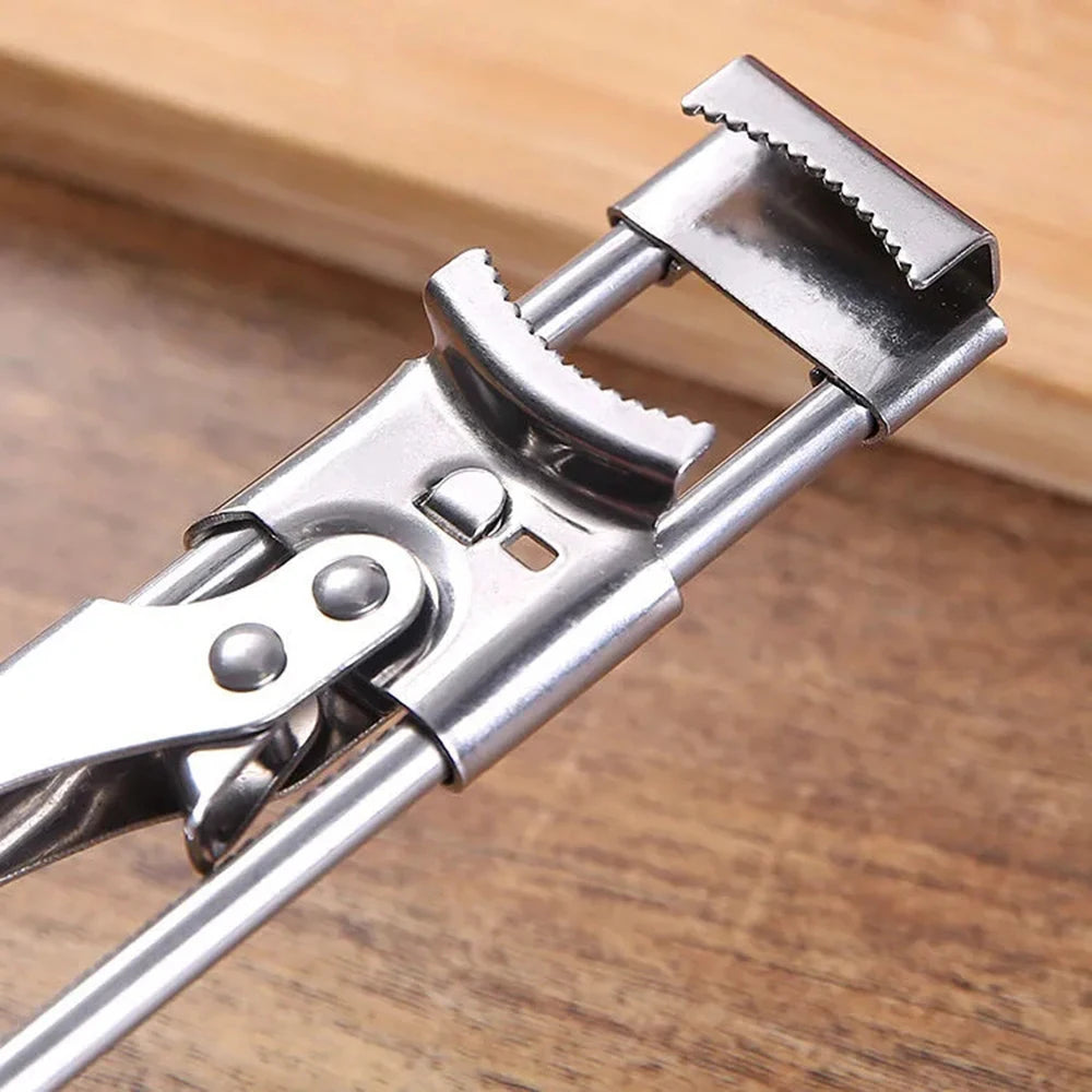 Adjustable Stainless Steel Multi Function Jar Opener - detail
