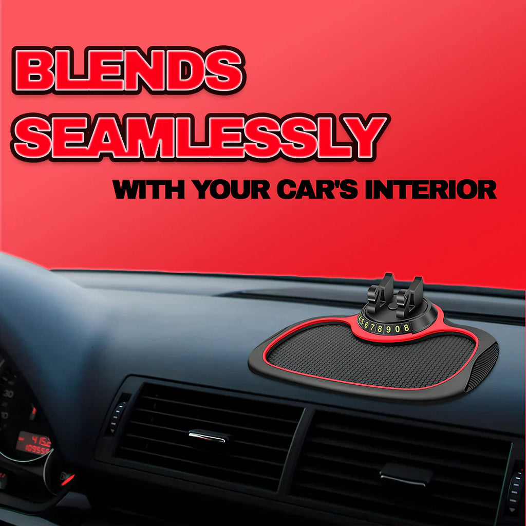 Car Anti-Slip Phone Mat - in use