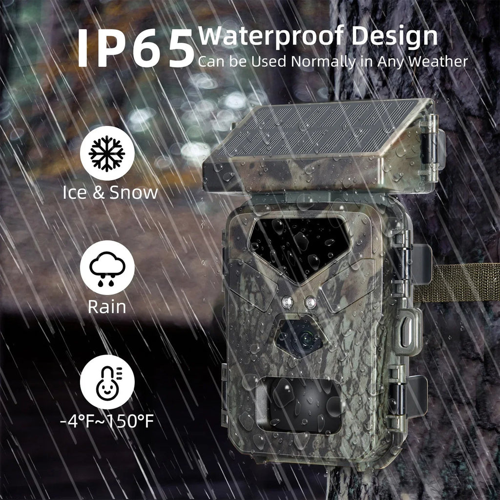 Compact Solar Powered Trail Camera - detail