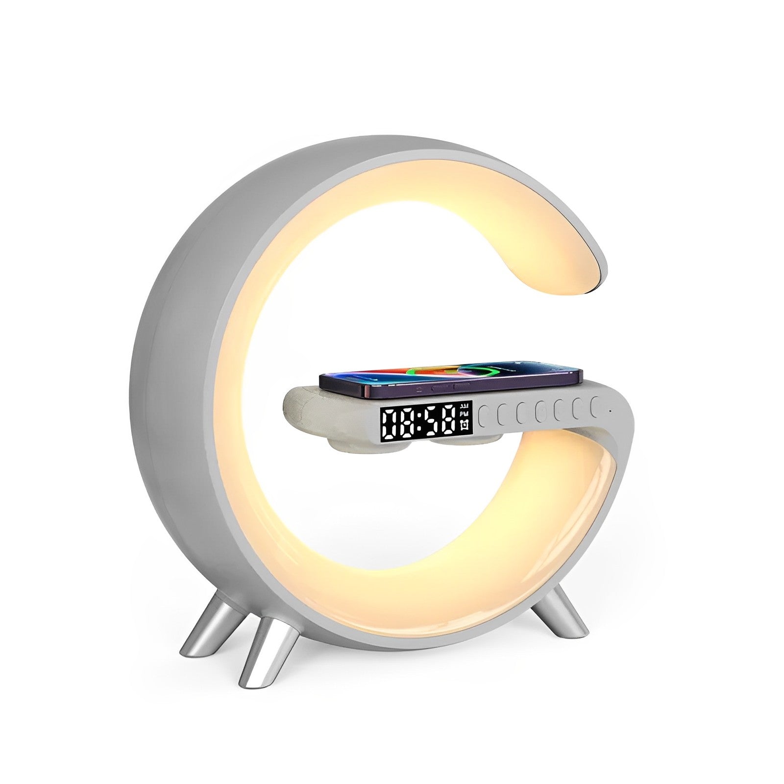 Digital Desk Clock - alternate angle
