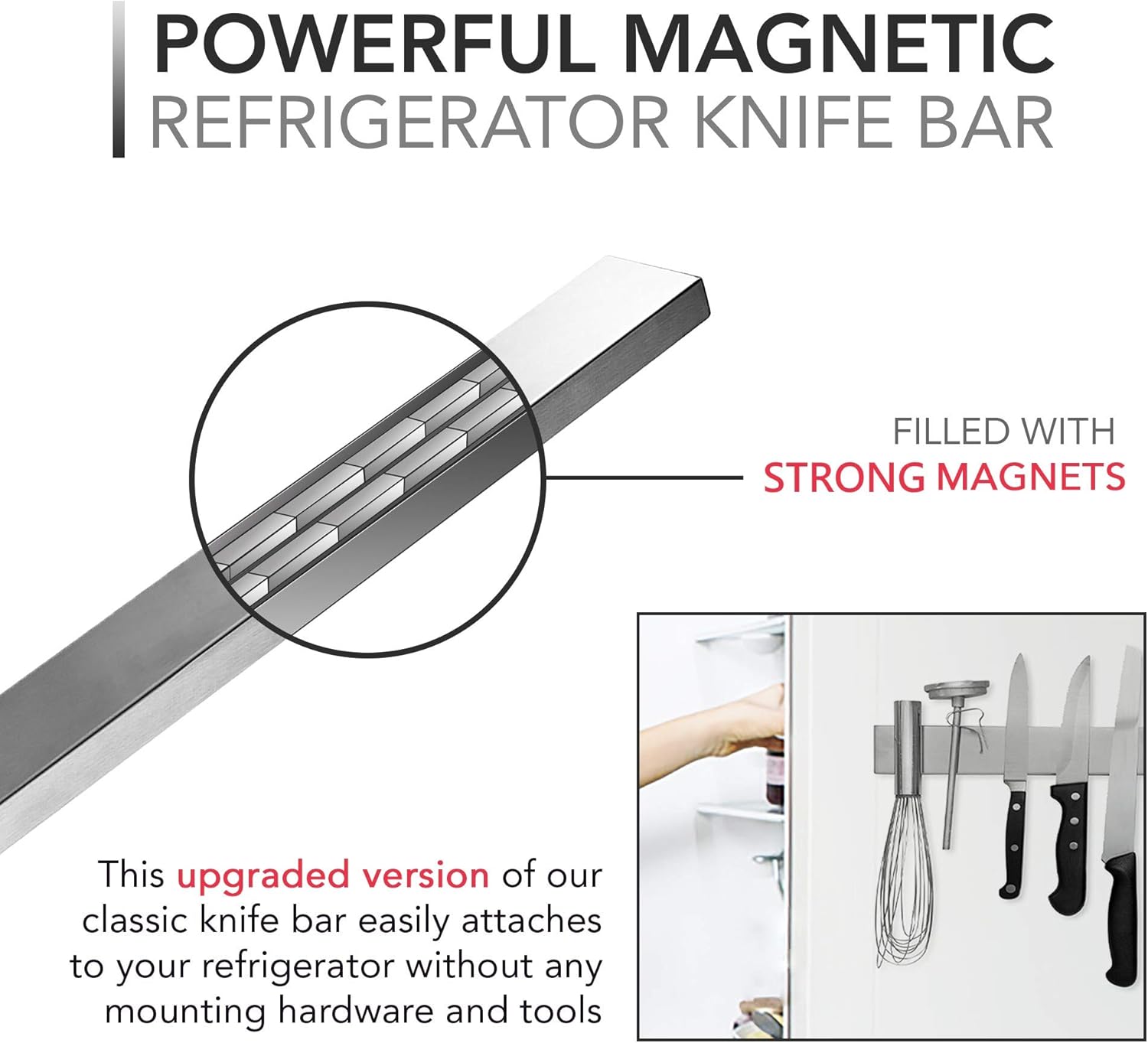 14 Inch Magnetic Knife And Tools Holder - detail