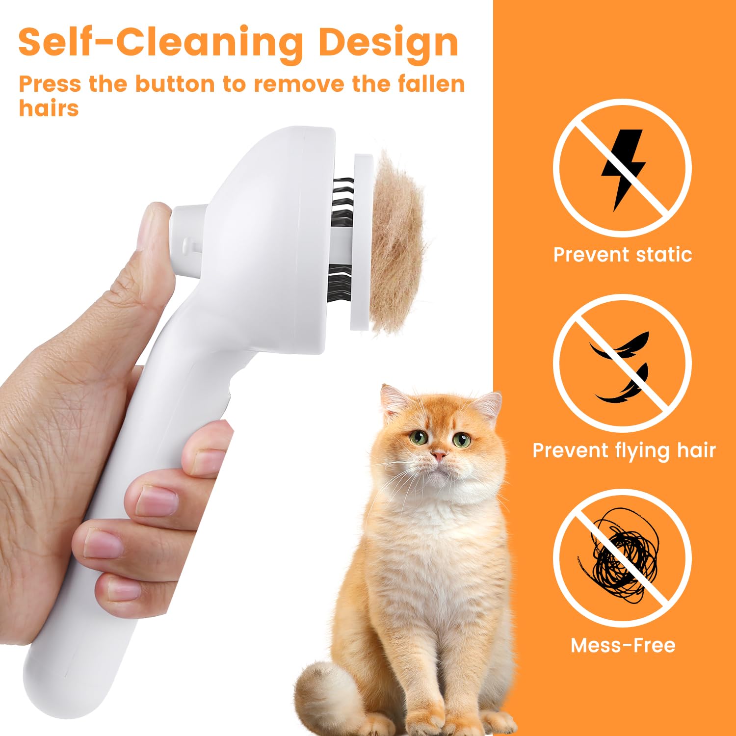 Cat And Dog Steam Brush - detail