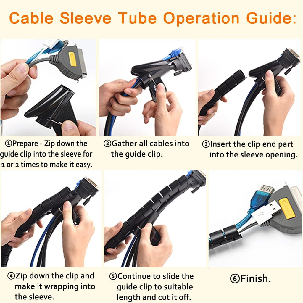 Cable Organizer For Desk - detail