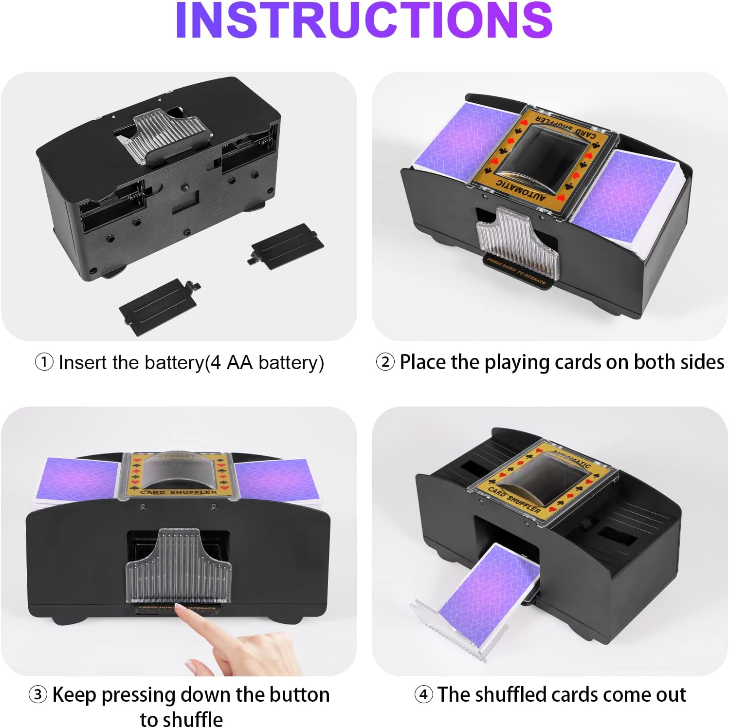 Automatic Card Shuffler - detail