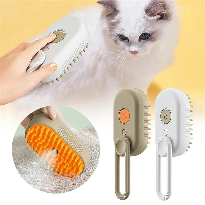 Easy Groom Steam Brush - detail