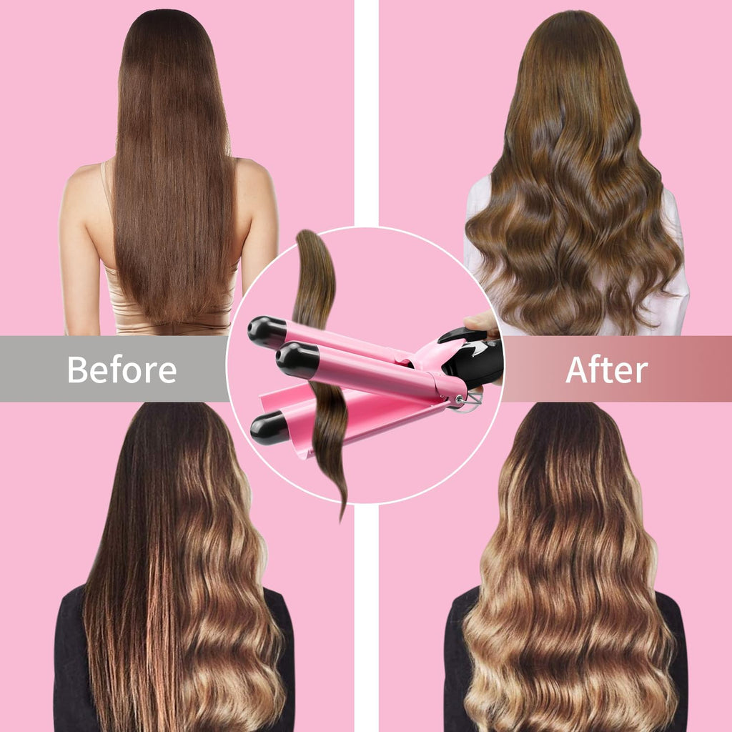 Curling Iron Hair waver - detail