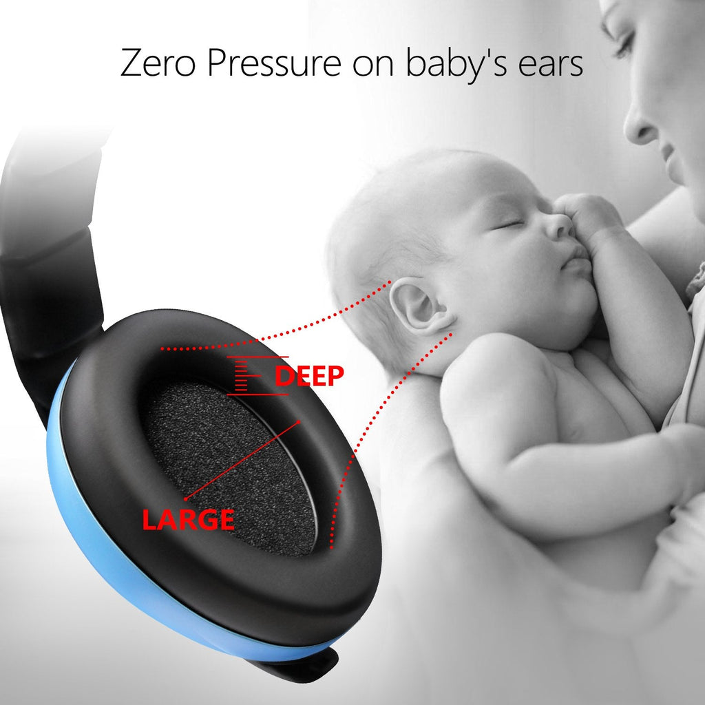 Baby Ear Protection Muffs - alternate angle