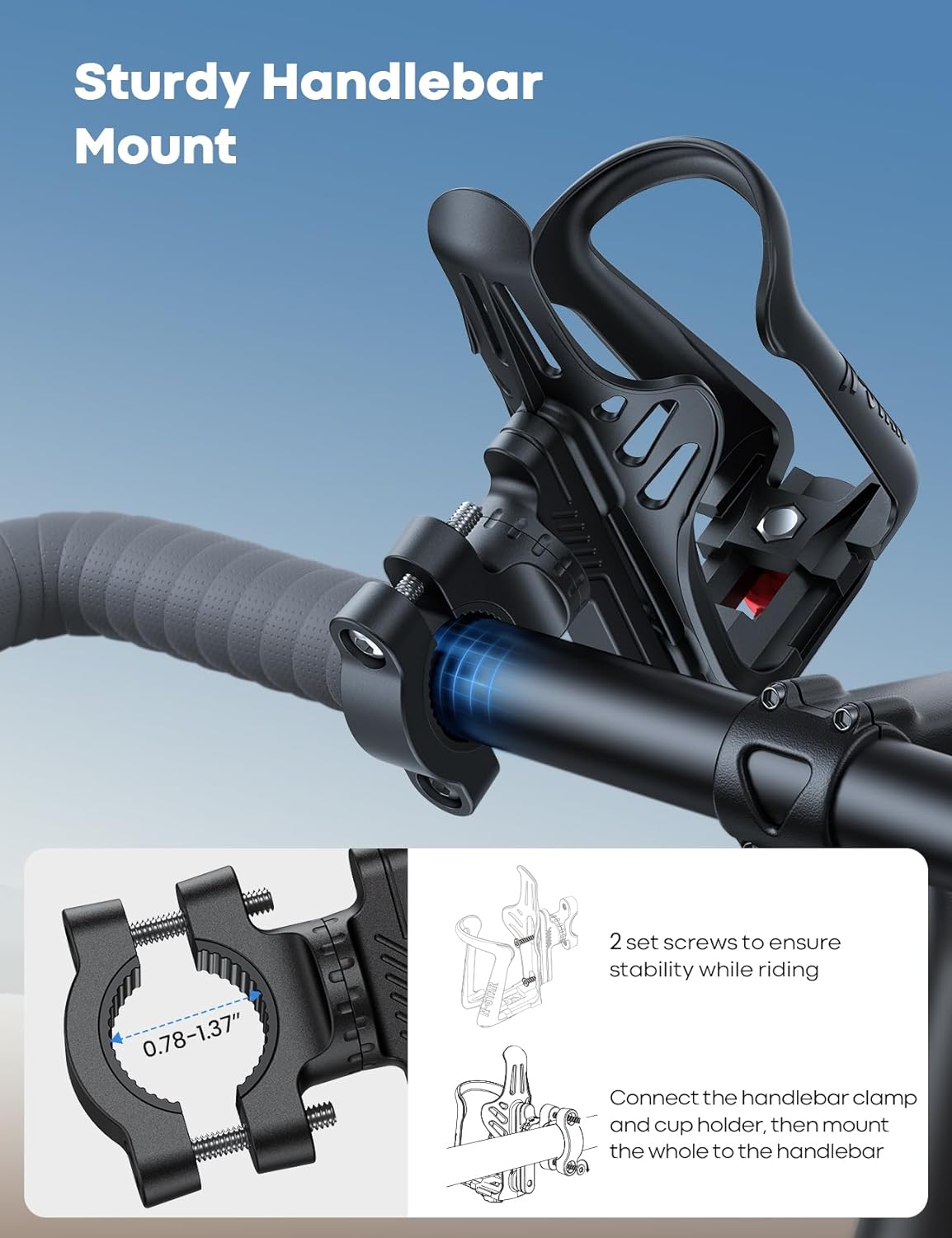 Bike Bottle Holder - detail