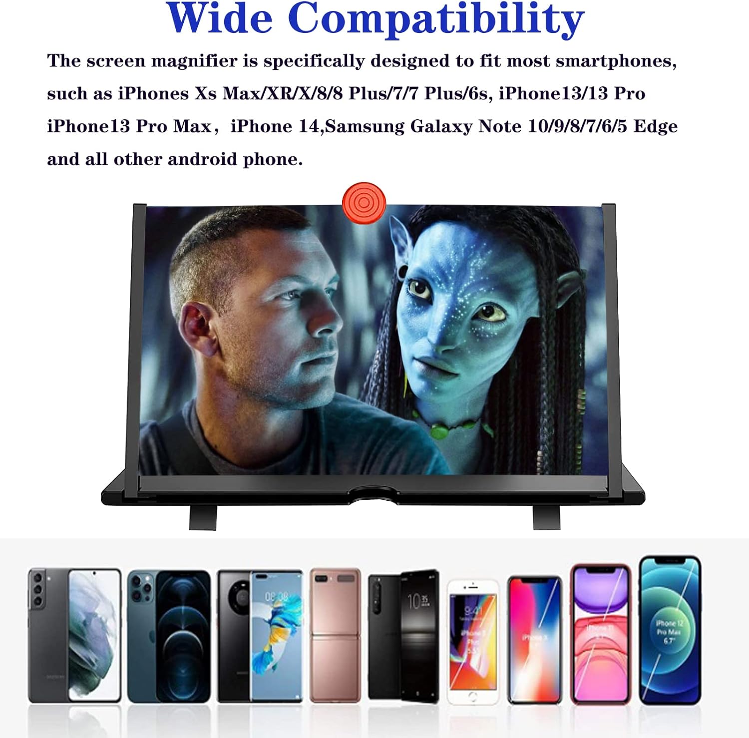 Puchica 16" HD Phone Screen Magnifier - detail