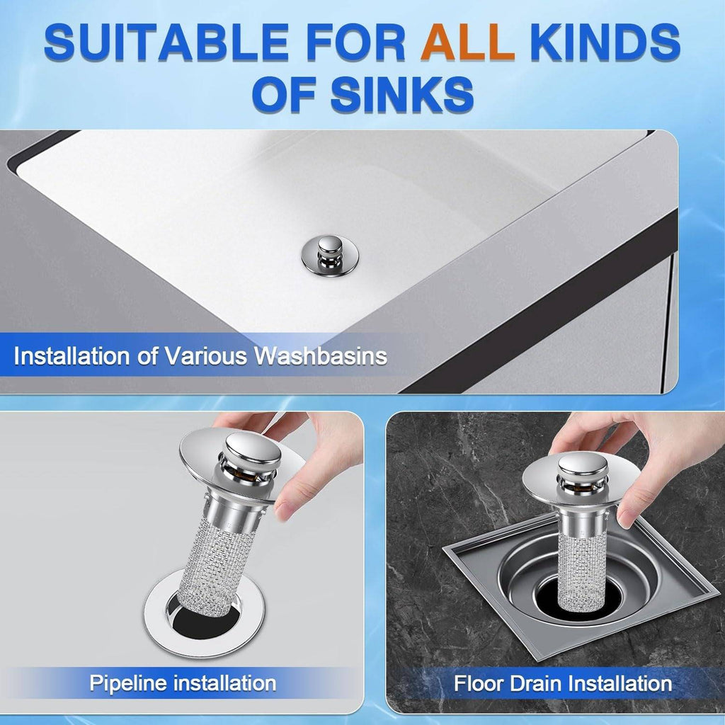 Bathroom Sink Drain Stopper - alternate angle