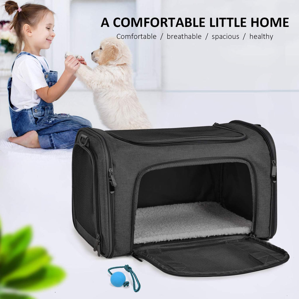 Dog Bag Carrier For Small Medium Cats Dogs Puppies Up To 15 Lbs - alternate angle