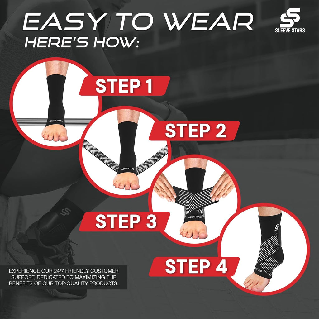 Ankle Support Brace - detail
