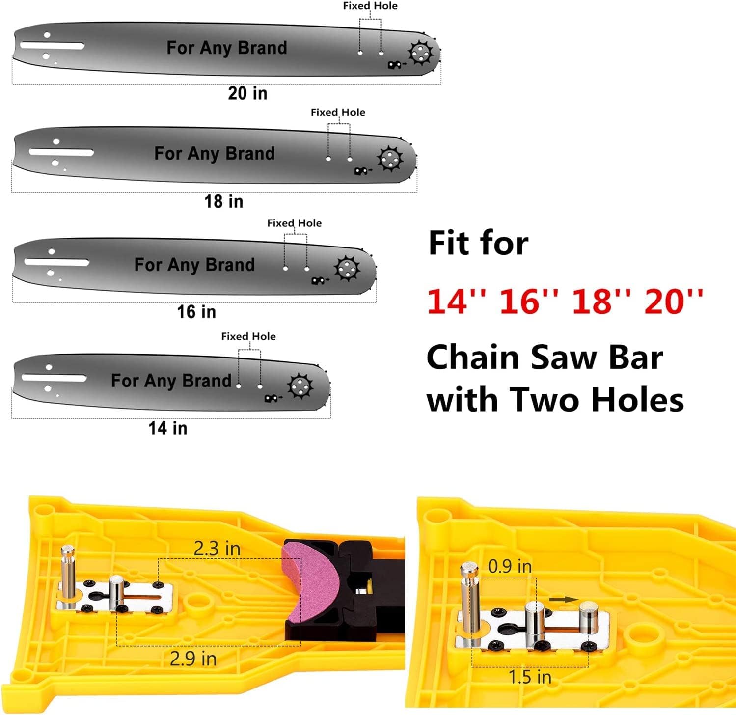 Chainsaw Teeth Sharpener - detail