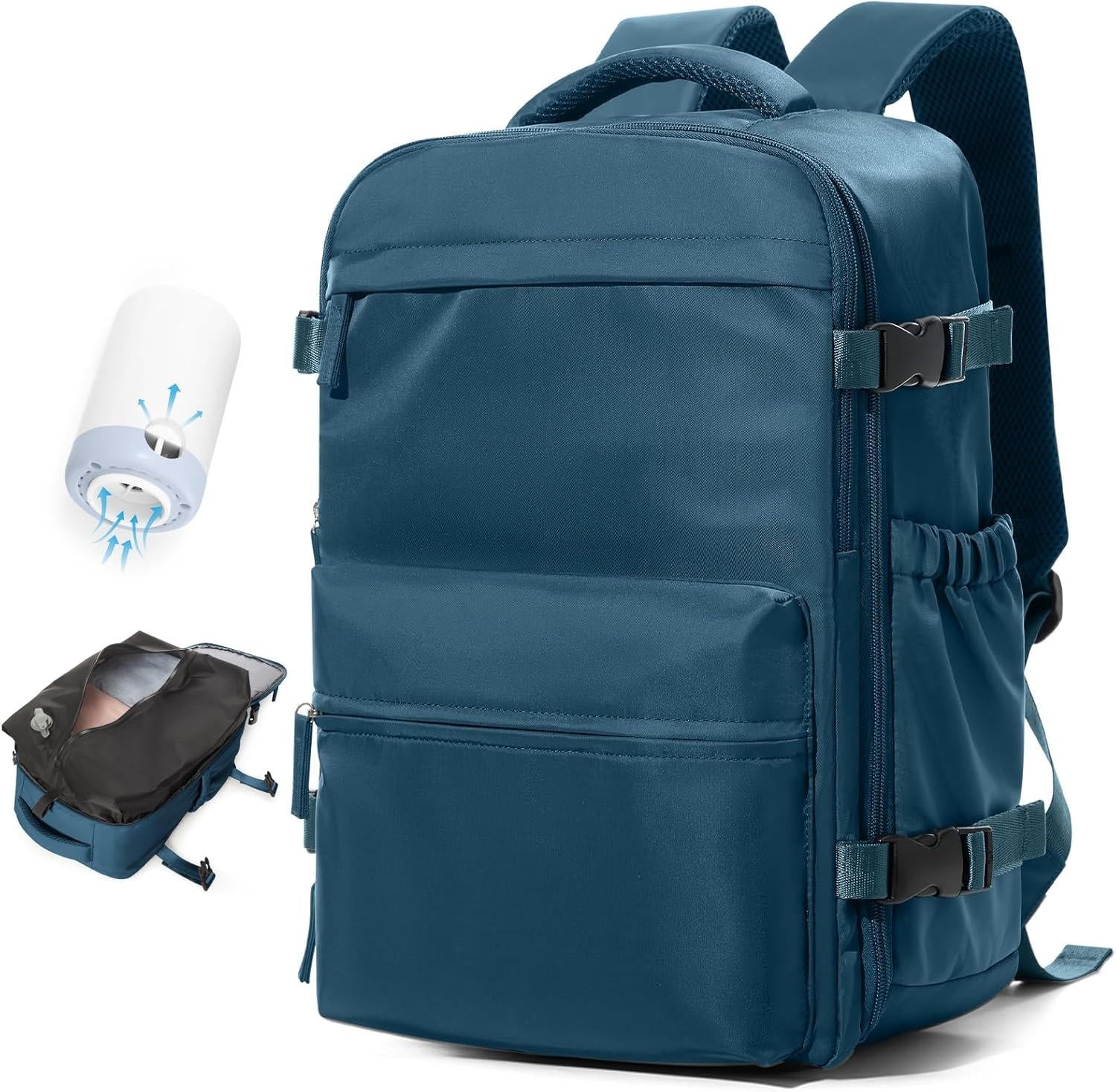 Puchica 15.6" Vacuum Compression Travel Backpack - detail