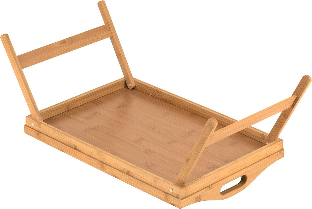 Bed Table Tray with Folding Legs - detail