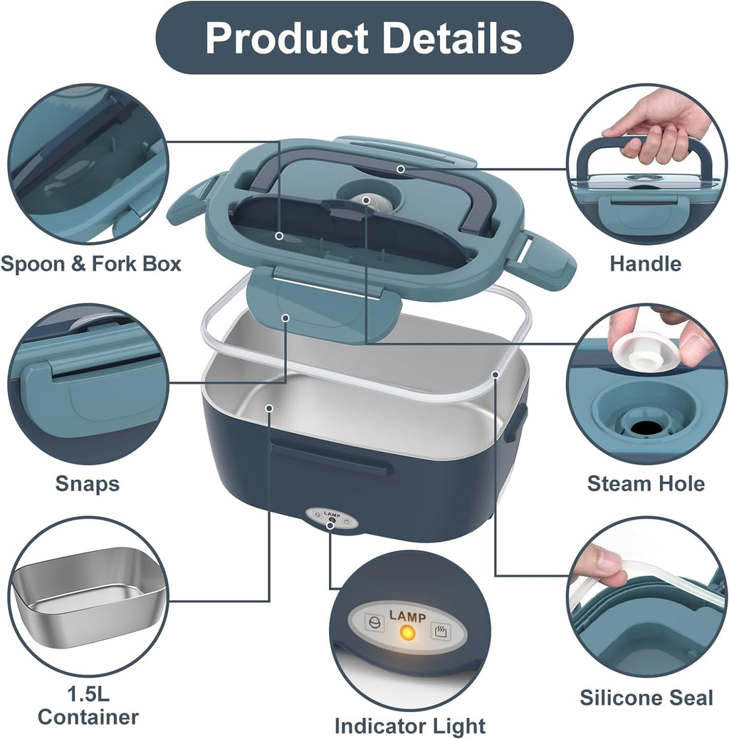 Electric Lunch Box - alternate angle