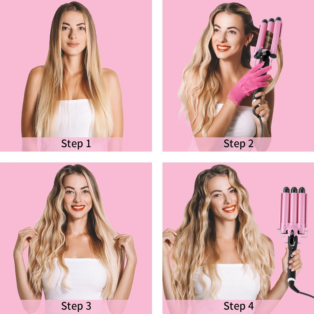 Curling Iron Hair waver - detail