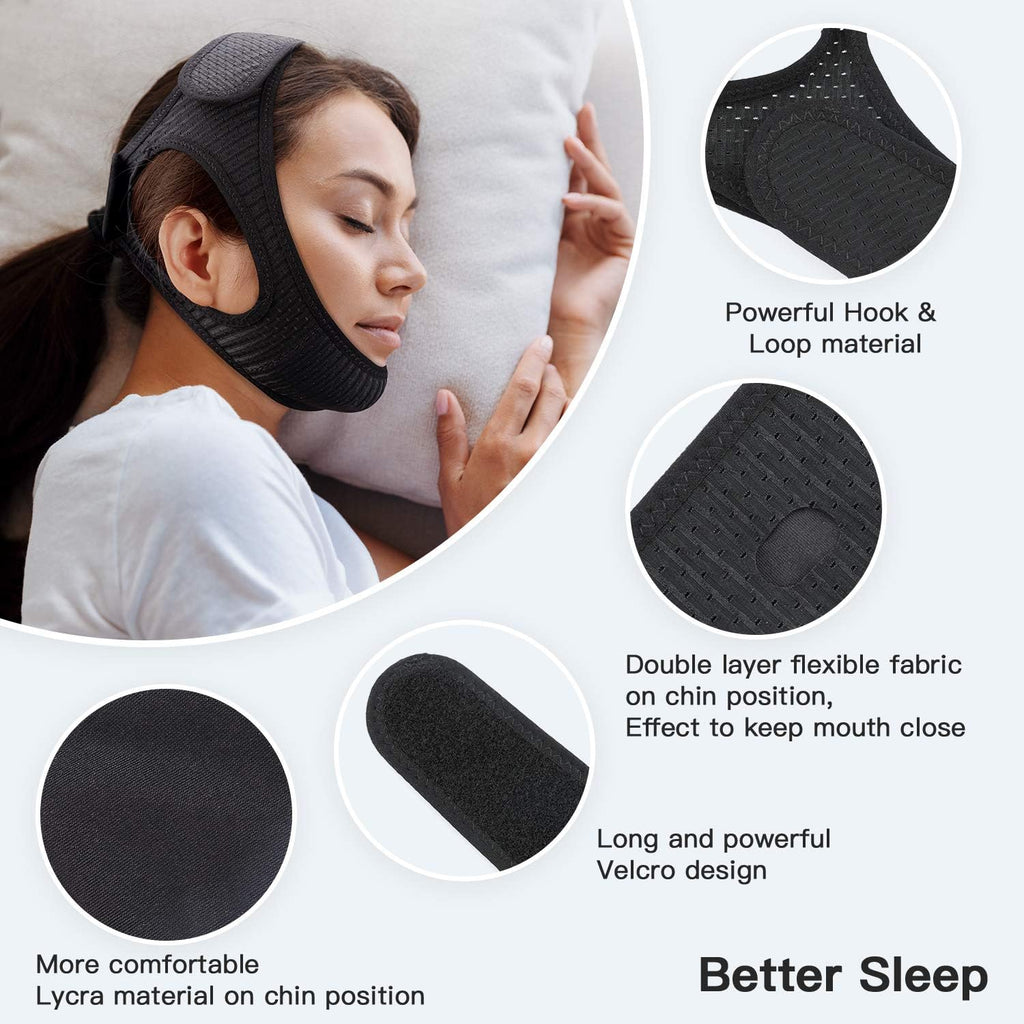 Anti Snoring Chin Strap for Sleep Apnea - detail